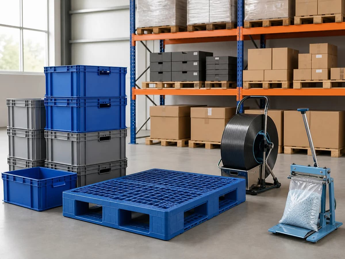 Equipos y materiales para almacenamiento y embalaje