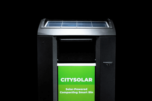 Papelera inteligente CitySolar