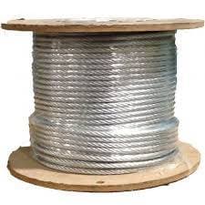 Rollo de cable de acero galvanizado