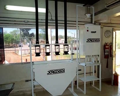 Cuarteador rotativo con STN