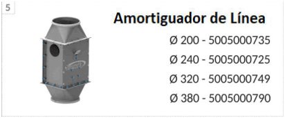 Amortiguador de línea