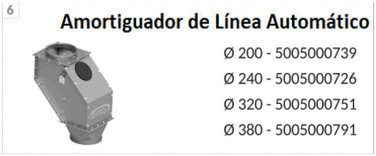 Amortiguador de línea automático