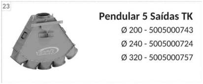 Pendular 5 salidas TK