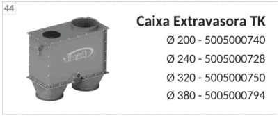 Caja extravasora TK