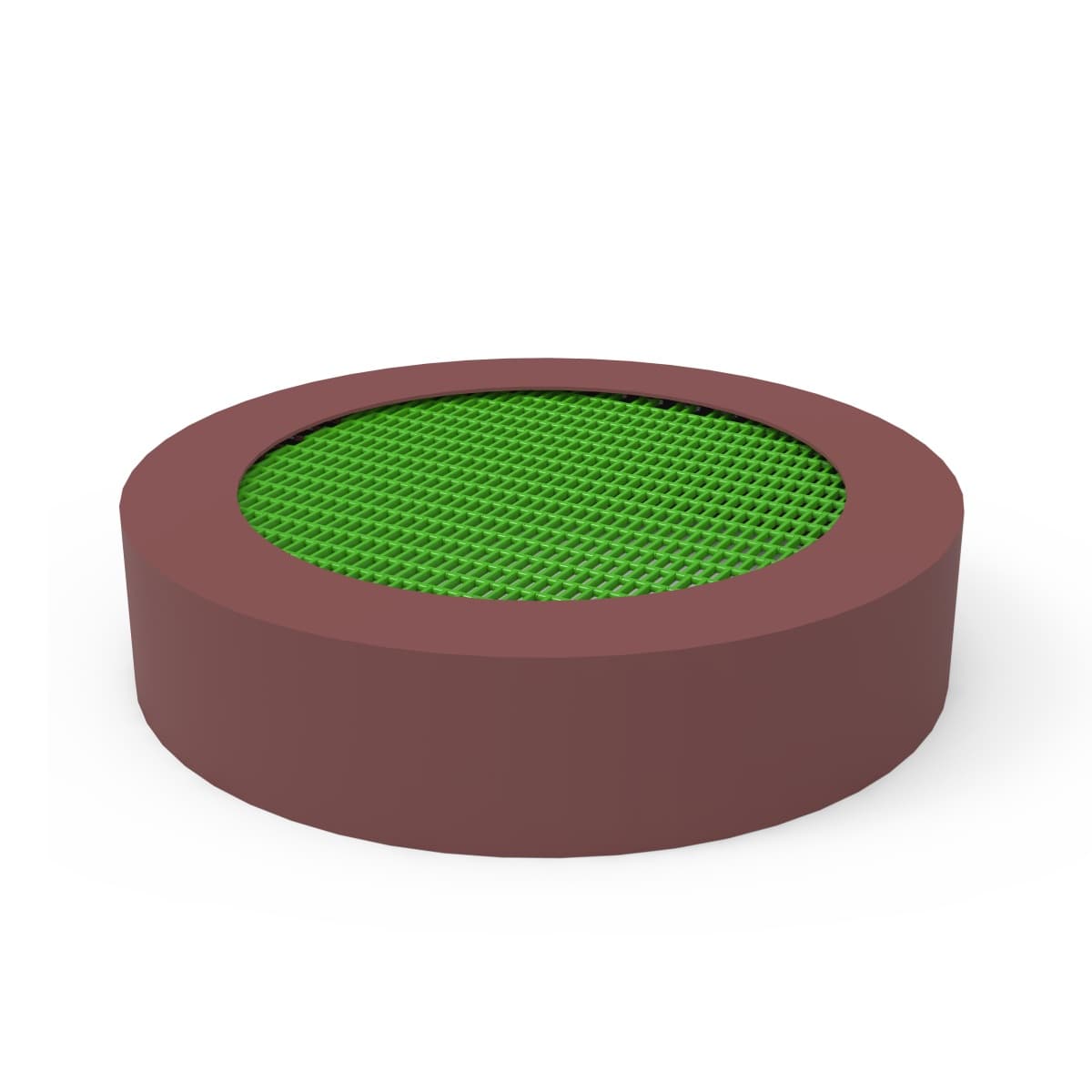 Trampolín circular Fábregas para parque infantil