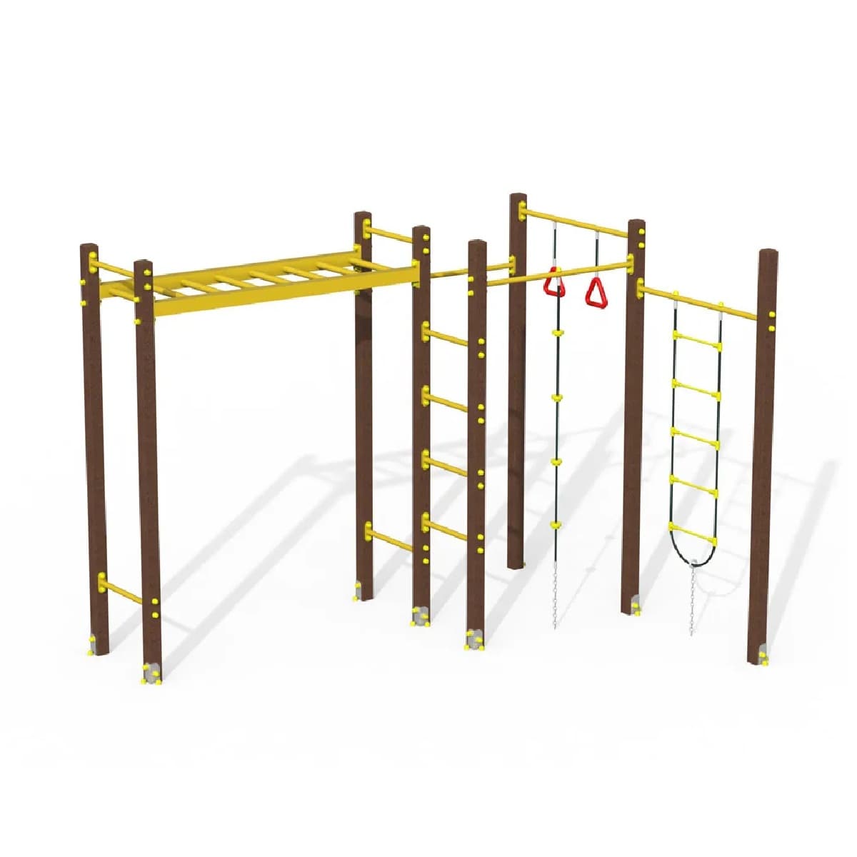 Estructura Street Workout Fábregas en plástico reciclado