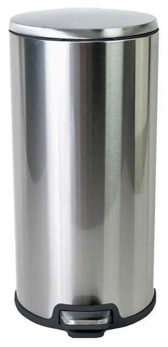 Papelera Cigo de acero inoxidable de 20 litros