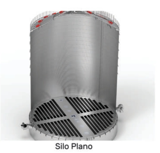 Sistema de aireacion para silo almacenamiento