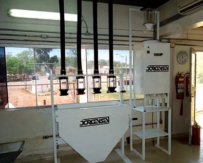 Cuarteador rotativo con STN