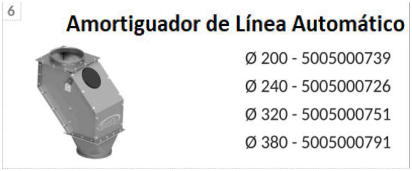 Imagen de catálogo de Amortiguador de línea automático