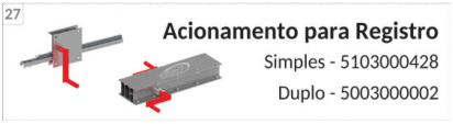 Imagen de catálogo de Accionamiento para registro