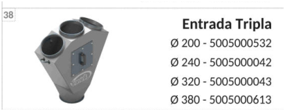 Imagen de catálogo de Entrada triple