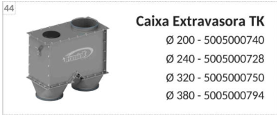 Imagen de catálogo de Caja extravasora TK