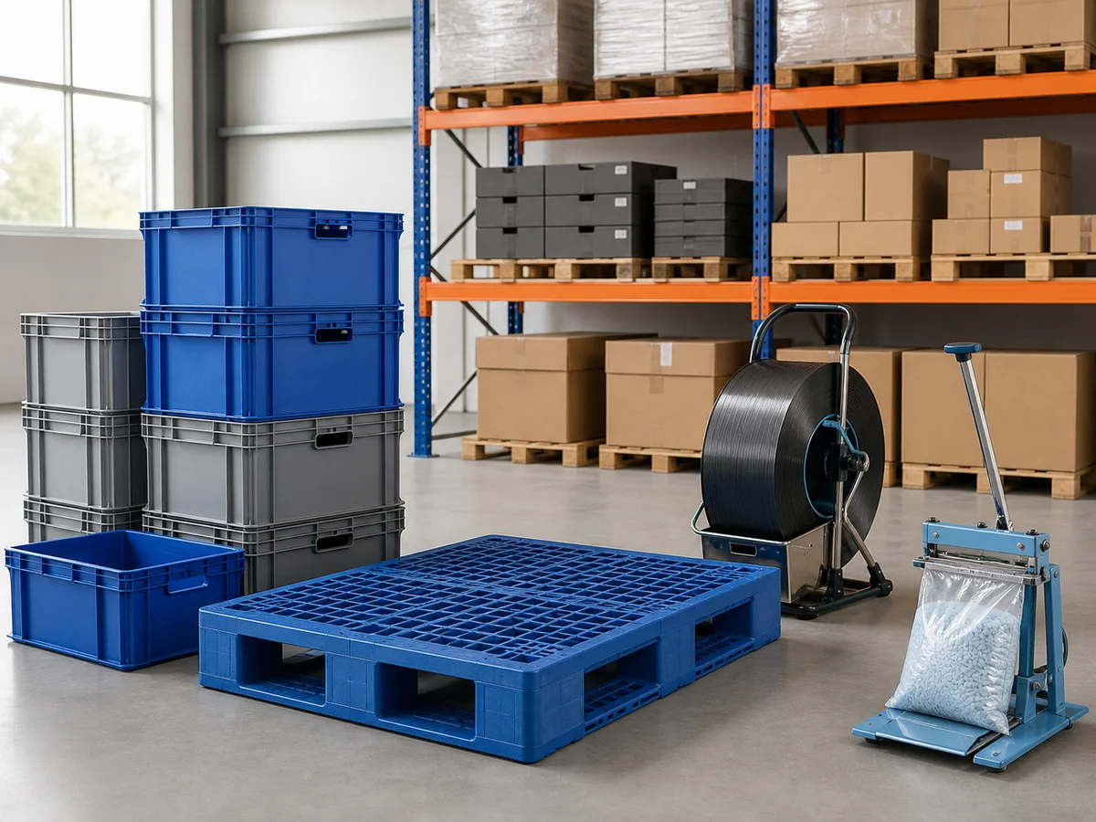 Equipos y materiales para almacenamiento y embalaje