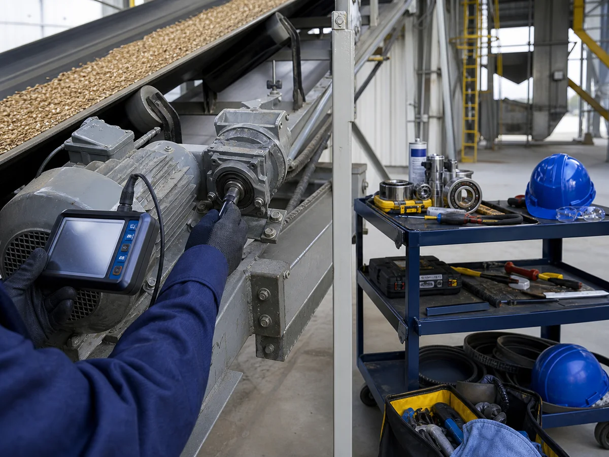 Mantenimiento y asistencia técnica de equipos industriales