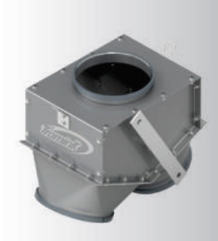 Válvula bifurcada para control de flujo