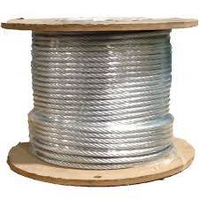 Rollo de cable de acero galvanizado