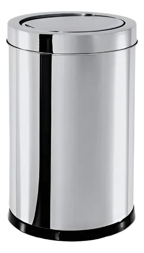 Papelera Brinox c/tapa basculante 7.8 ltrs